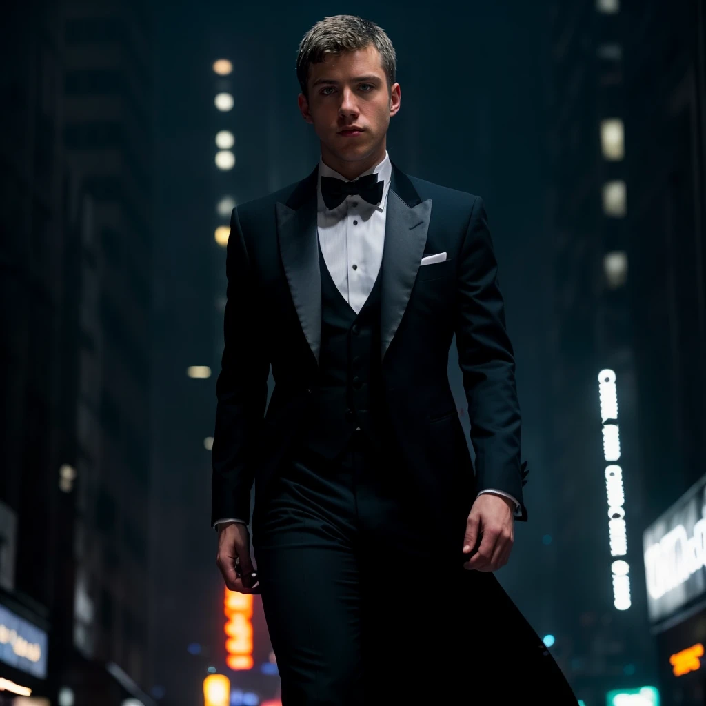 portrait of isaacrossiter person, in blade runner, professional photography, high resolution, 4k, detailed photo, <lora:isaacrossiter_24300:1>