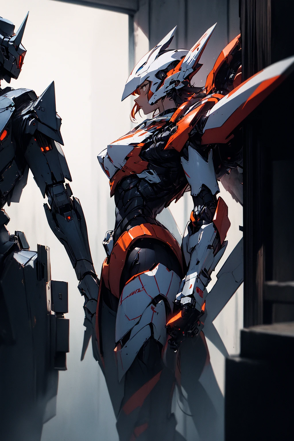 absurdres, highres, ultra detailed, (girl:1.3), mecha
BREAK
, cine-realism, cinematic visuals, narrative storytelling, dramatic lighting, captivating compositions, evocative moods, filmic style