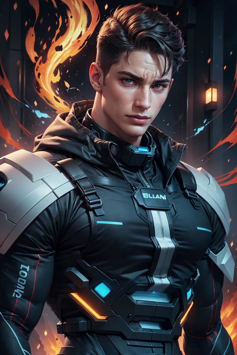 (1man), (male:1.2), boyish, (teenage boy:1.2), cute face, finely detailed eyes and face, thin body, youthful vitality appearance, youthful exuberance and happiness, porcelain skin, black straight side-swept bangs hair, turquoise eyes, (style-swirlmagic:0.8), portrait, looking up, solo, half shot, detailed background, (<lyco:HorrorBundlev4:0.4>, 1nf3rnalAI, infernal theme:1.1), gaze emanating power, wise spellcaster, intricate Viridian flowing cape, arcane artifact, evil smile, arms raised, hovering in air, hair flowing in the wind, (Comic Book Yellow waves), projectile, magical sigils , floating crystals, bright lighting, ruined street in background,, finely detailed background, Depth of Field, VFX