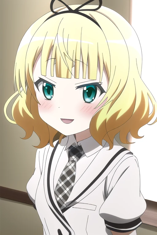 <lora:Gochuumon_all_resized:0.7> kirima sharo, smile, 8k, masterpiece, absurdres, anime,