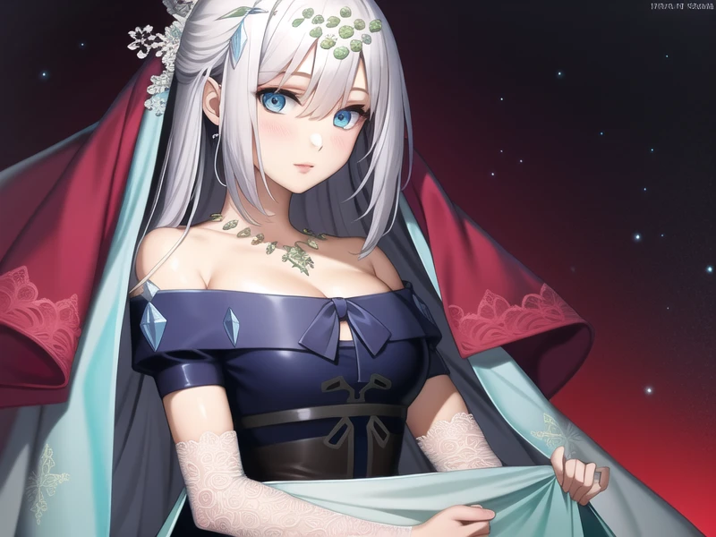 (hyper extreme detailed),(masterpeace),(hyper extreme),(photorealistic),CG,llustration,novel illustration,1girl, <lora:Teardrop_the_Rikka_Queen_v1:1>Teardrop_the_Rikka_Queen,long skirt,long dress,