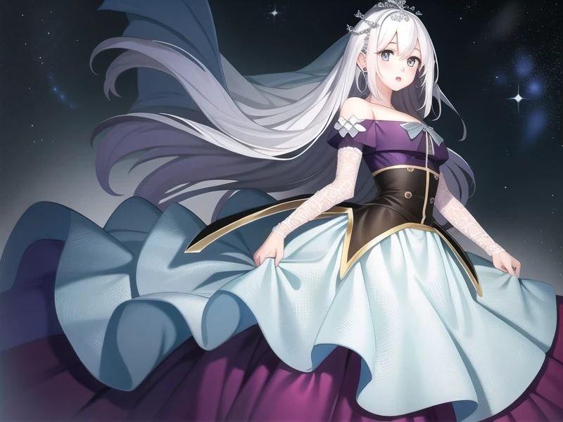 (hyper extreme detailed),(masterpeace),(hyper extreme),(photorealistic),CG,llustration,novel illustration,1girl, <lora:Teardrop_the_Rikka_Queen_v1:1>Teardrop_the_Rikka_Queen,long skirt,long dress,