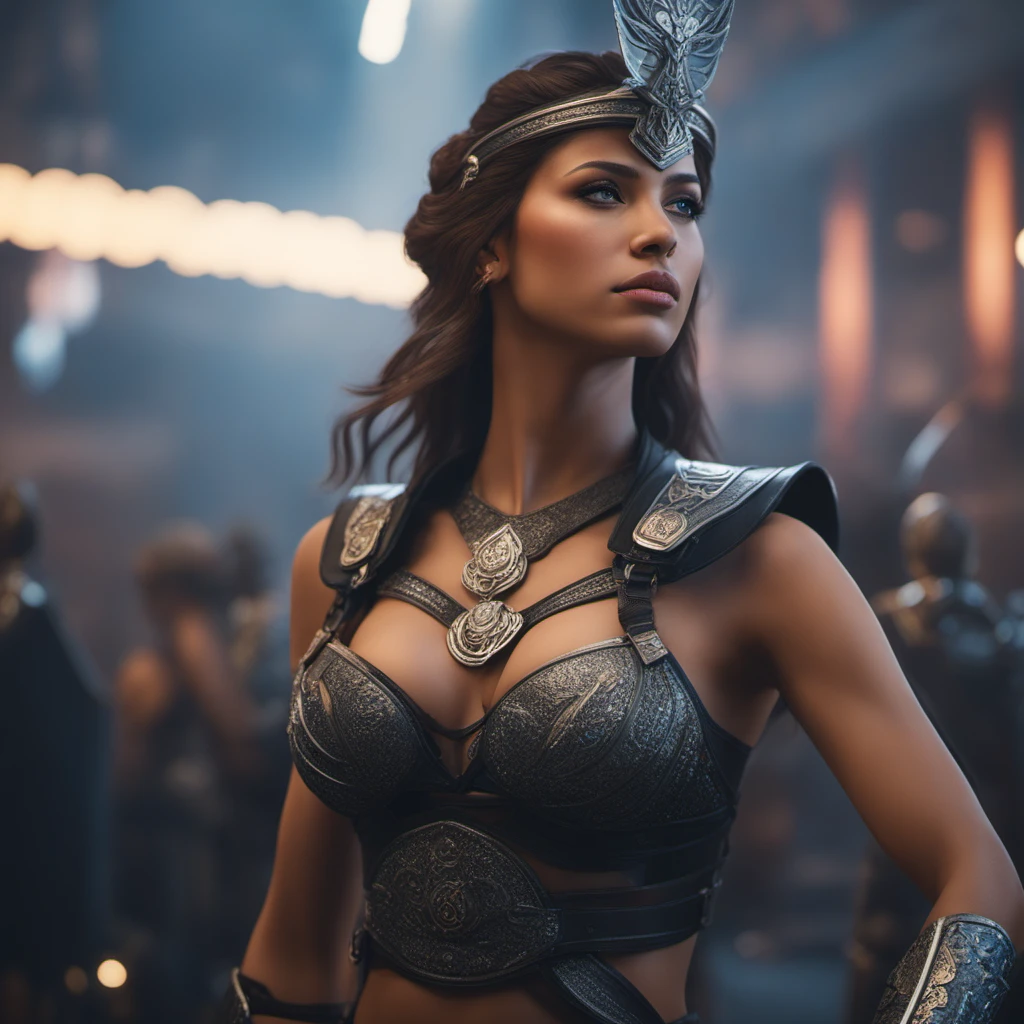 photo realistic, ultra details, natural light ultra detailed portrait of a Athena ,Athena face volumetric fog, Hyperrealism, breathtaking, ultra realistic, ultra detailed, cyber background, cinematic lighting, highly detailed, breathtaking, photography, stunning environment, wide-angle,photo realistic, ultra details, fancy black bra,fancy belt,((dynamic pose)),(full body),half body,
octane render, Unreal Engine 5, Cinematic, Color Grading, portrait Photography, Ultra-Wide Angle, Depth of Field, hyper-detailed, insane details, Photoshoot, Shot on 70mm lens, Tilt Blur, Shutter Speed 1/1000, F/22