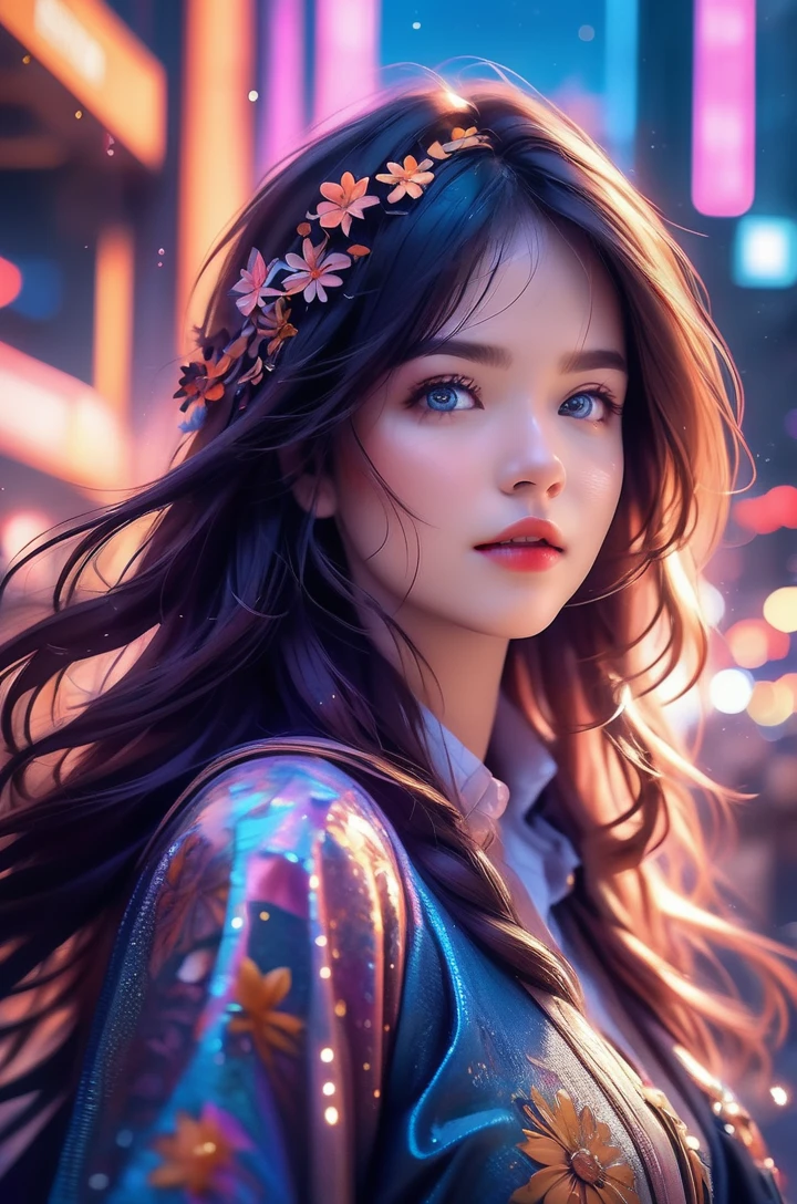 cinematic photo official art,unity 8k wallpaper,ultra detailed,aesthetic,masterpiece,best quality,photorealistic,entangle,mandala,tangle,entangle,1girl,cowboy shot,ecstasy of flower,dynamic angle,the most beautiful form of chaos,elegant,a brutalist designed,vivid colours,romanticism,atmospheric . 35mm photograph, film, bokeh, professional, 4k, highly detailed, skin detail realistic, ultra realistic, long hair, straight hair, eyes detail