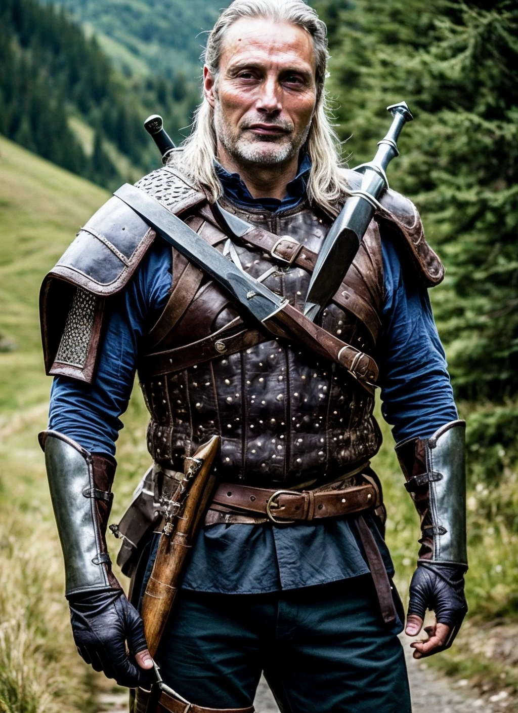 full body photo of sks person as witcher, natural lighting, kaer morhen castle
<lora:add_detail:0.7>, <lora:color_temperature_slider_v1:-1>