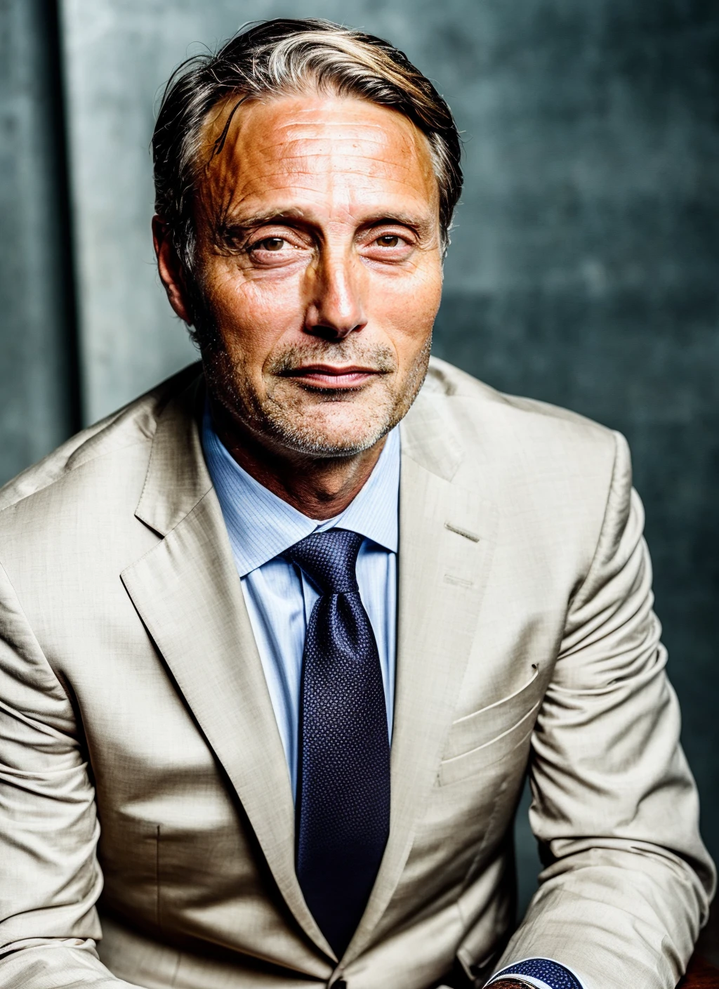 half body photo of sks person in business suit, natural lighting
<lora:add_detail:0.7>, <lora:color_temperature_slider_v1:-1>
