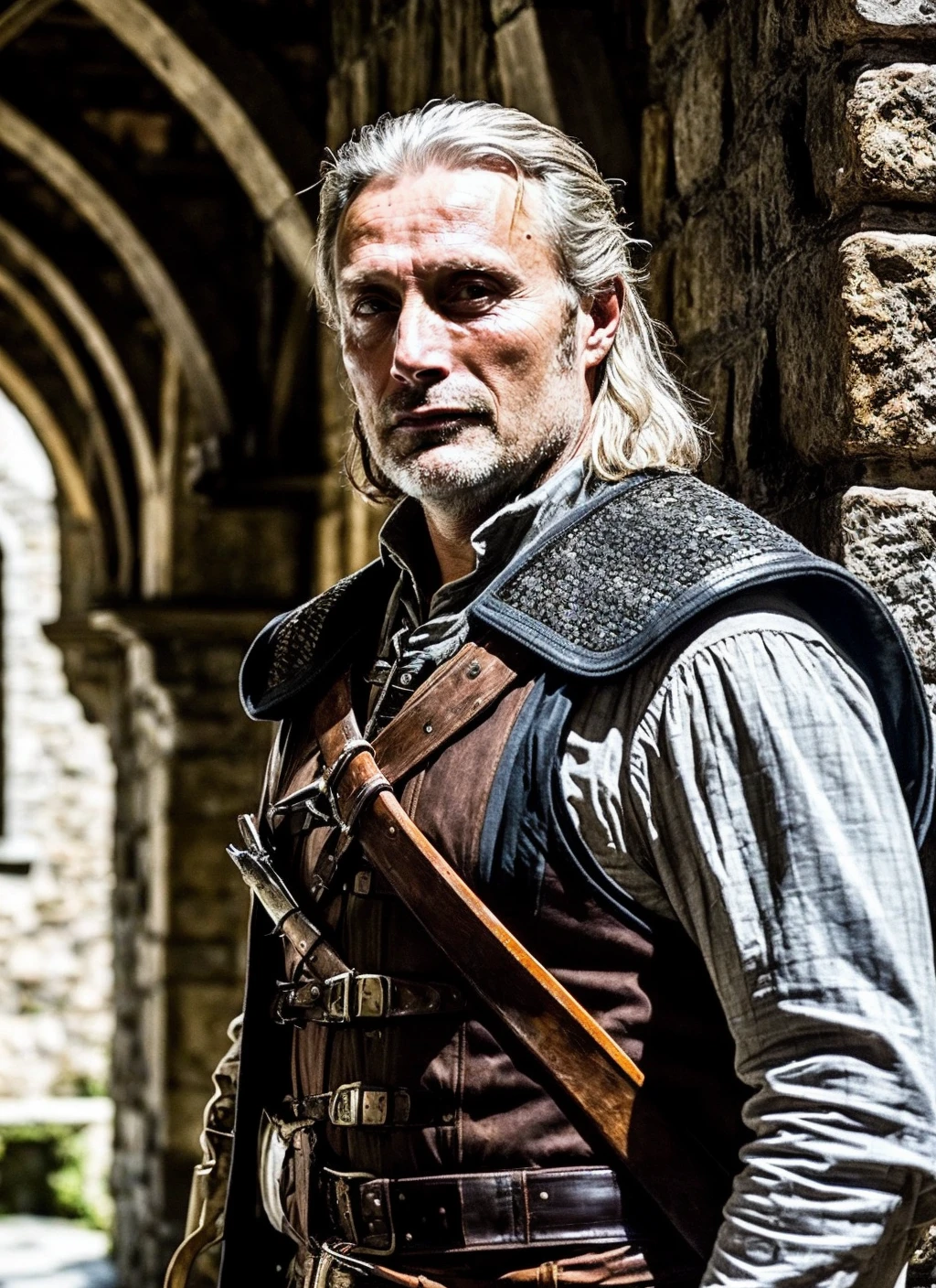 half body photo of sks person as witcher, natural lighting, kaer morhen castle
<lora:add_detail:0.7>, <lora:color_temperature_slider_v1:-1>