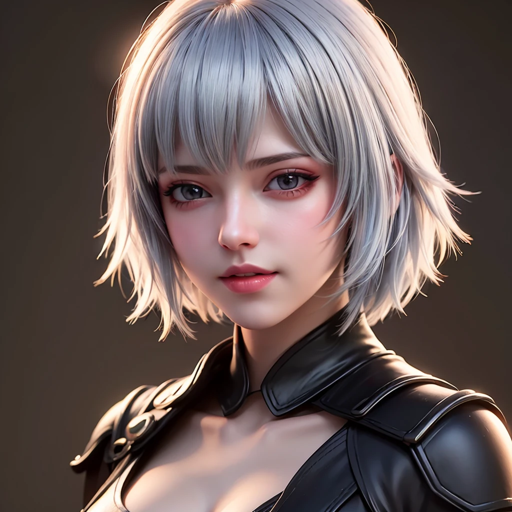 face lighting,bright backlight,medium breasts,super high resolution,best quality,Photos,4k,(Realistic:1.2),1girl,fair_skin,silver hair,<lora:girl_10:0.7>,smile,bust,