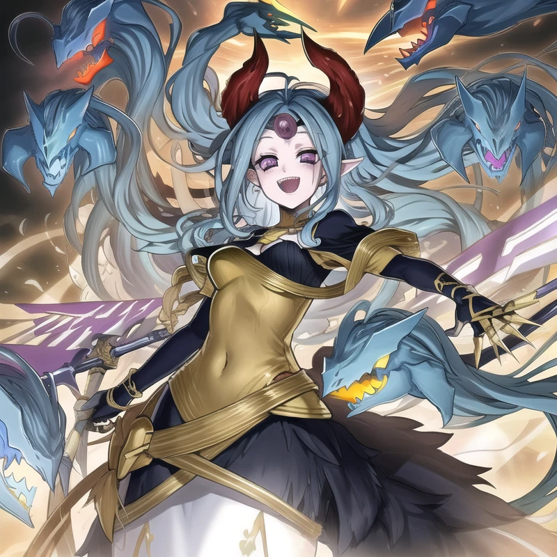 (hyper extreme detailed),(masterpeace),(hyper extreme),(photorealistic),CG,llustration,novel illustration,<lora:Knightmare_Incarnation_Idlee_v1:0.75>Knightmare_Incarnation_Idlee,lamia,purple eyes,Church,open eye,