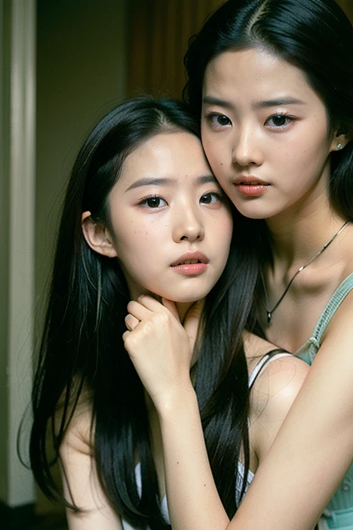 a masterpiece of color chrome documentary photography,1girl,solo,<lora:LYF_18yo-07:0.6>,