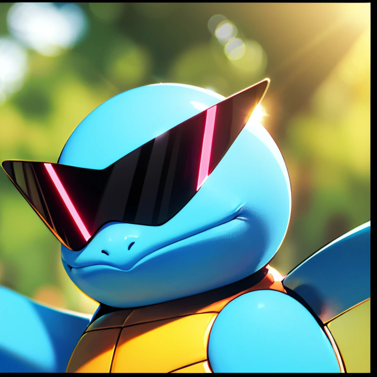 centered, award winning photo, (looking at viewer:1.2), | Squirtle_Pokemon, sunglasses, smug,
| | bokeh, depth of field, cinematic composition, |
<lora:Squirtle_Pokemon:0.8>