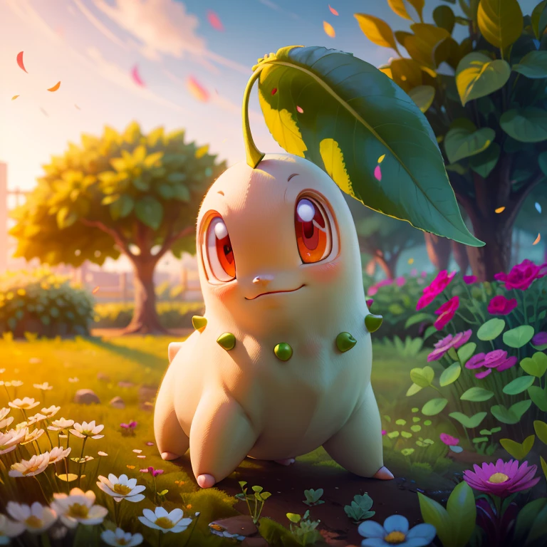 centered, award winning photo, (looking at viewer:1.2), | Chikorita_Pokemon,
| garden, flowers, | bokeh, depth of field, cinematic composition, |
<lora:Chikorita_Pokemon:0.8>