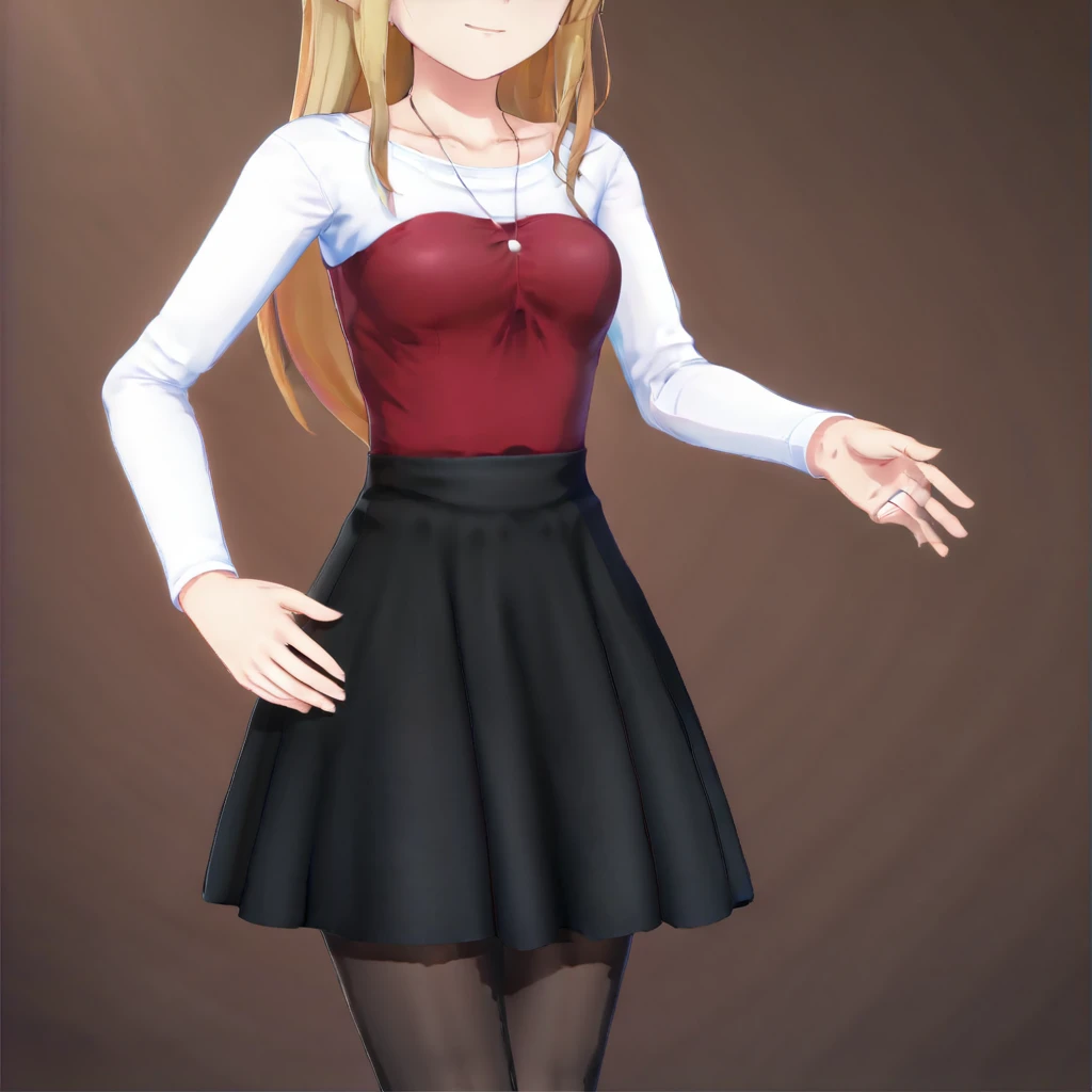 ichinose-rei-dress,1girl,black pantyhose, <lora:last:1>