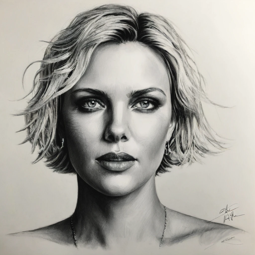 Charlize Theron ,Piercer,MADRID
Professional award winning sketch on paper David Eugene Henry