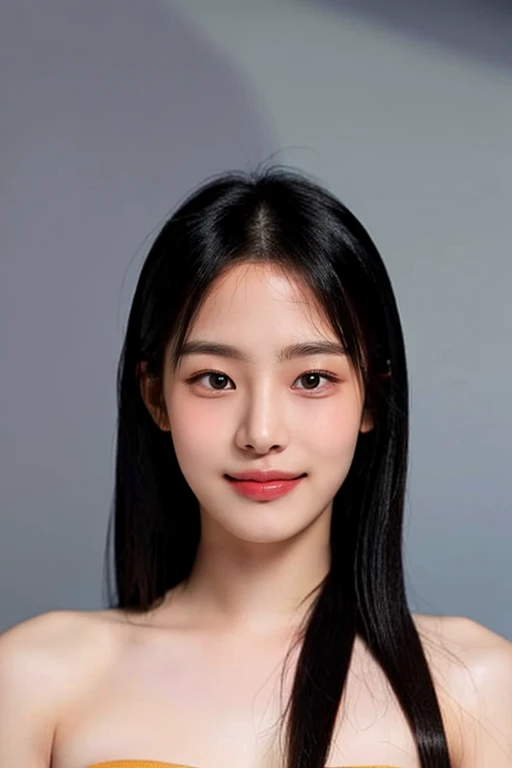 Cute face like an 18-year-old idol　Gentle and cute　Smile naked　Slightly larger bust　Raw photo　real　My chest is rubbed by a man