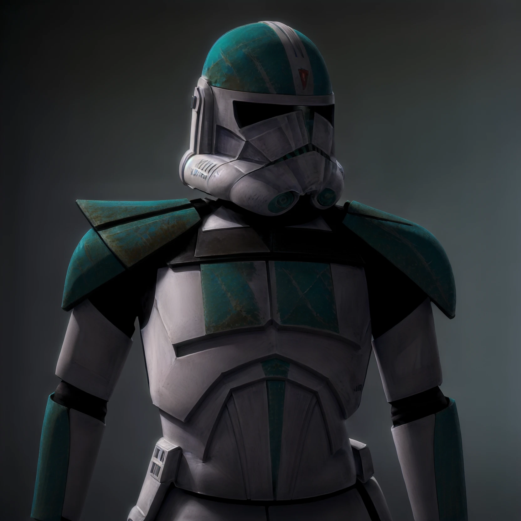 (two clone trooper during combat, dynamic pose, heoric,:1.4),
(
turquoise armor paint, commander ,:1.4)
,
,
(
shoulder Pauldron ,:1.3)
(holding helmet,:1.3)
full body, (correct anatomy, detailed helmet, detailed armor,)
<lora:conesV2:0.6>
(full shot:1.3), (long shot:1.2), (wide shot:1.3), (photo essay:1.4), X1.5, (Extreme Wide Shot:1.4), ((best quality)), ((masterpiece)), (detailed), stunning gradient colors, no watermark signature, (detailed background:1.4), insanely detailed, , ((masterpiece)), absurdres, HDR, ,
m, highly detailed, best quality, highest quality, hyperdetailed, trending on ArtStation, trending on CGSociety, Intricate, Sharp focus, intricate, hyper detailed, smooth, sharp focus, ray tracing,
((best quality)), ((masterpiece)), ((realistic)), (detailed), no watermark signature, detailed background, insanely detailed, , ((masterpiece)), absurdres, HDR,