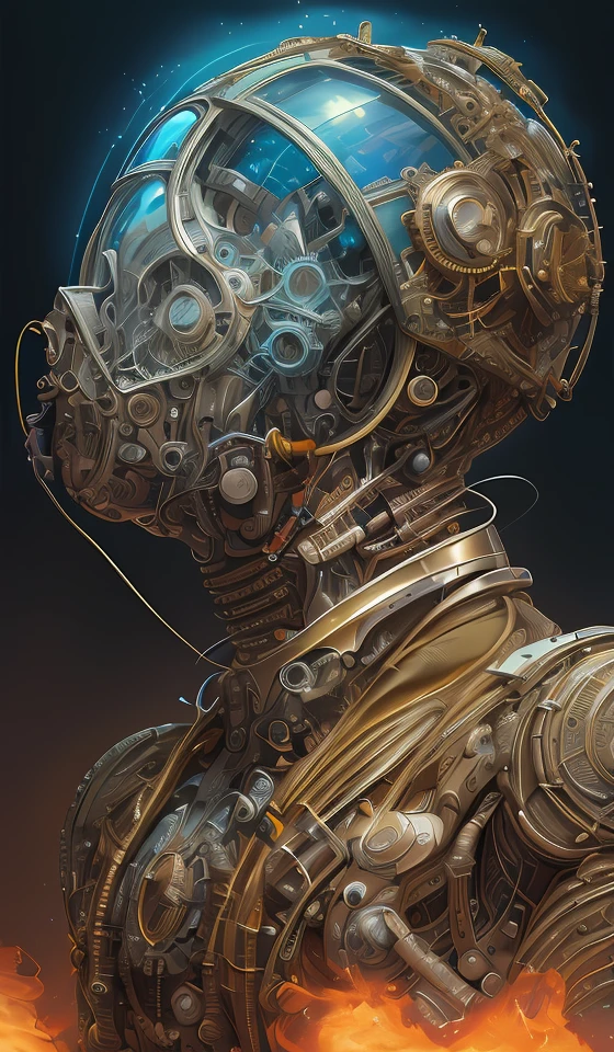 portrait shot of machine that creates humans in a scenic dystopian environment, intricate, tubes and cables, elegant, highly detailed, centered, digital painting, artstation, concept art, smooth, sharp focus, illustration, artgerm, tomasz alen kopera, peter mohrbacher, donato giancola, joseph christian leyendecker, wlop, boris vallejo