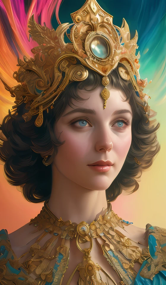 bright psychedelic dr hoffman playing with god while tripping on lsd, diffuse lighting, fantasy, intricate, elegant, highly detailed, lifelike, photorealistic, digital painting, artstation, illustration, concept art, smooth, sharp focus, art by John Collier and Albert Aublet and Krenz Cushart and Artem Demura and Alphonse Mucha