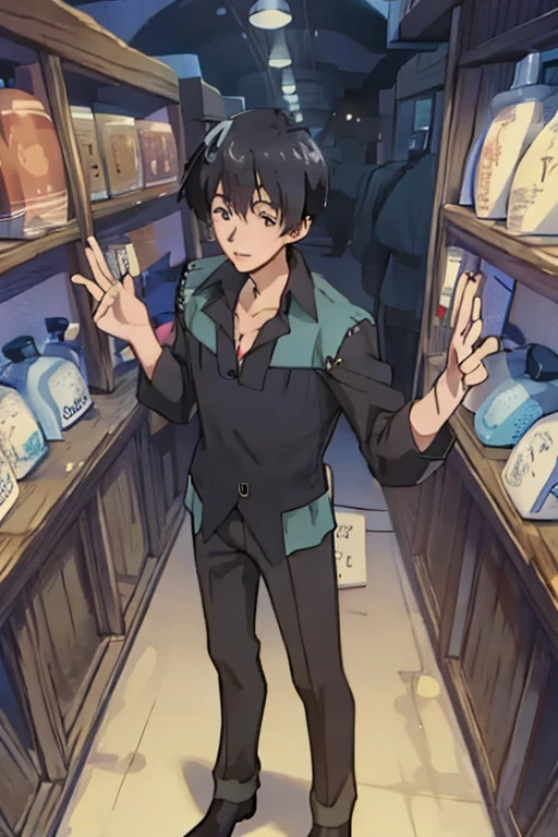 1boy, Mukohda, <lora:Mukohda_Lora:1>,solo, male focus,, ((masterpiece)),((bestquality)),8k,high detailed,ultra-detailed,handsome face, Netrual Pose, Neutral Pose, (((Short straight hair))),((Black Hair)),with Suit,
