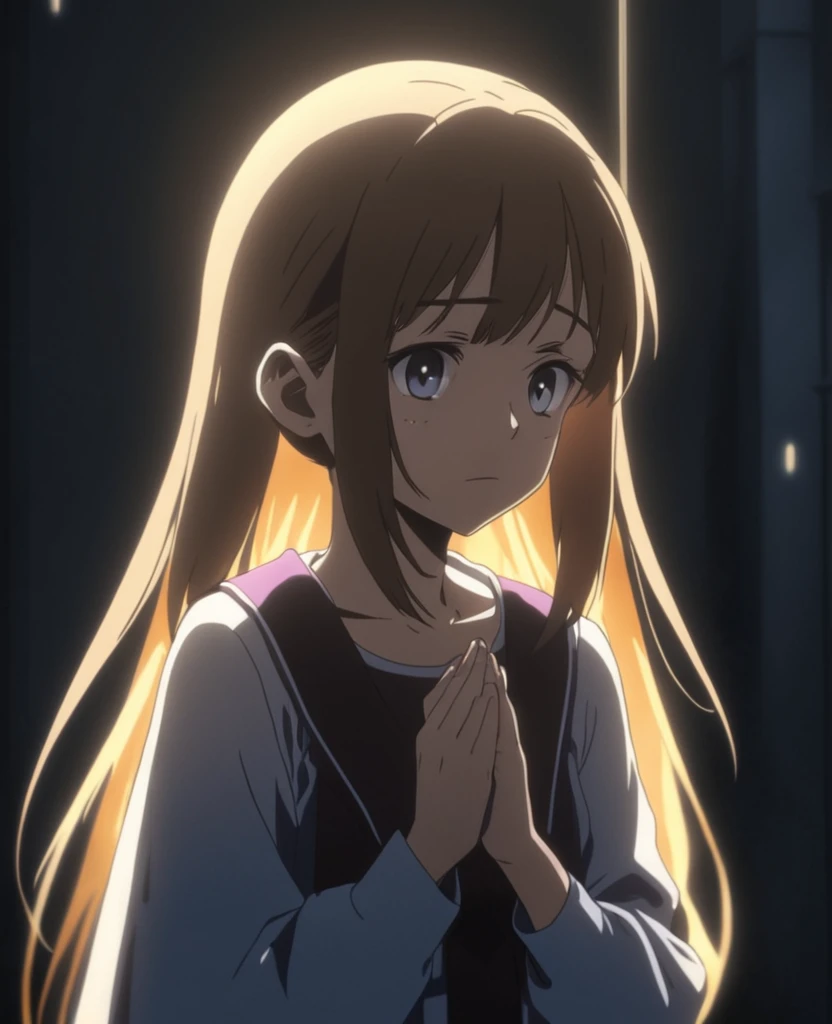 a sad tale about a girl and her god rays. ANIME:1.1, sad face