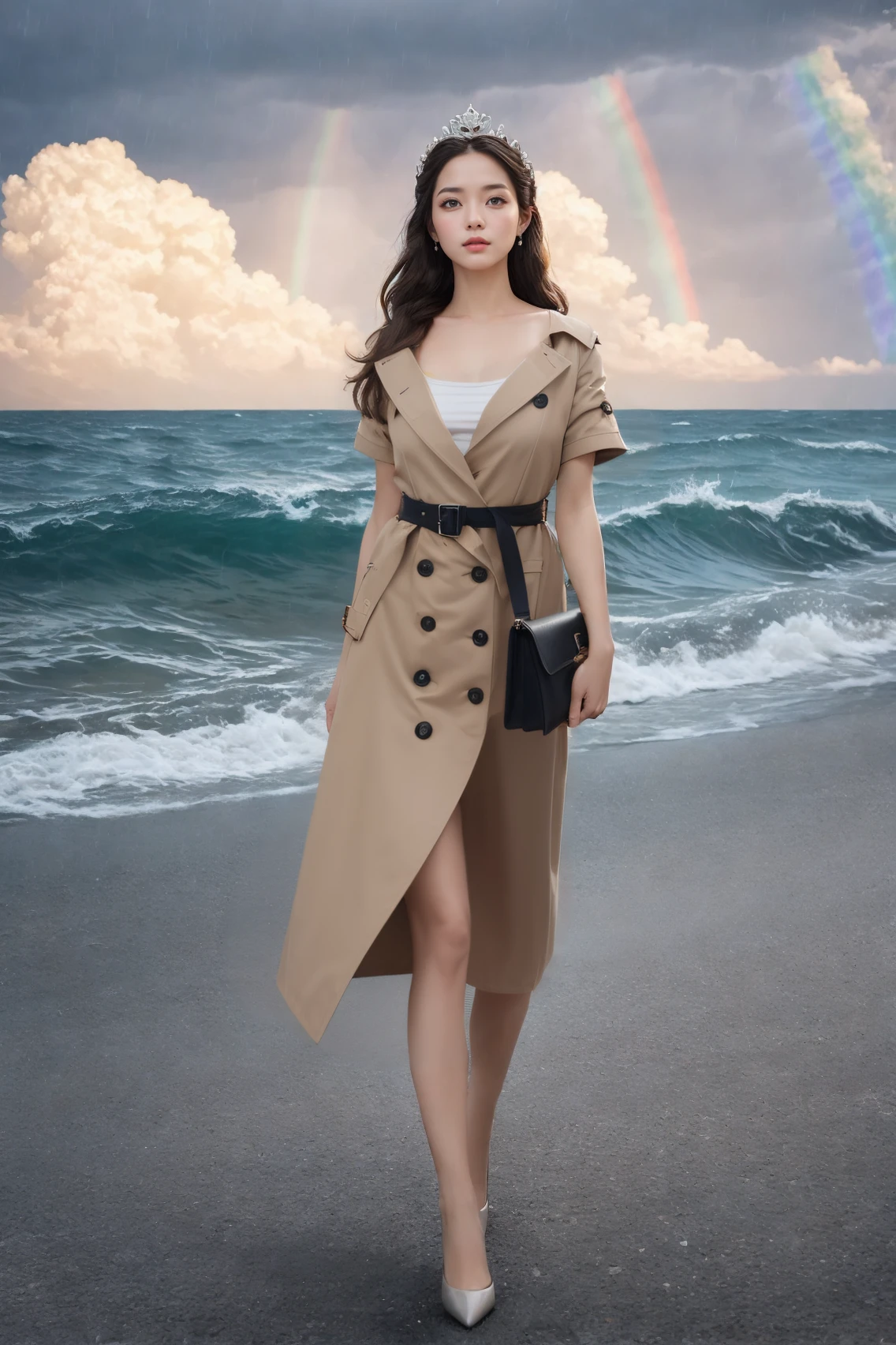 trench coat, (masterpiece,best quality:1.6)