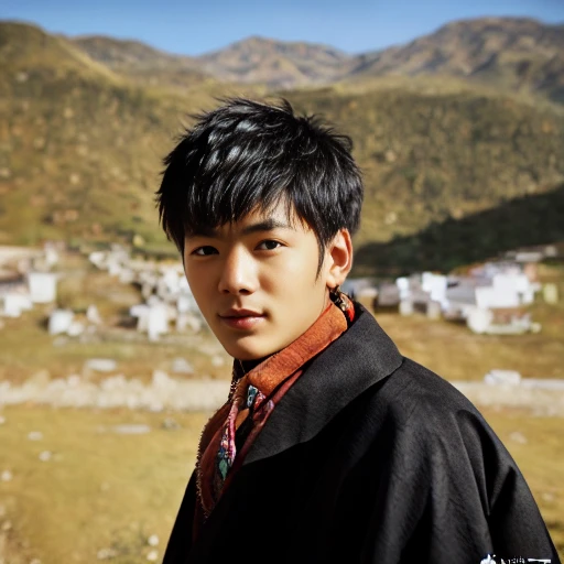 dz, 1boy, man, male focus, tibetan clothes, black_eyes<lora:dz-ckpt_sd15-txt_fine_tuning-rank_32-batch_size_1:1.0>