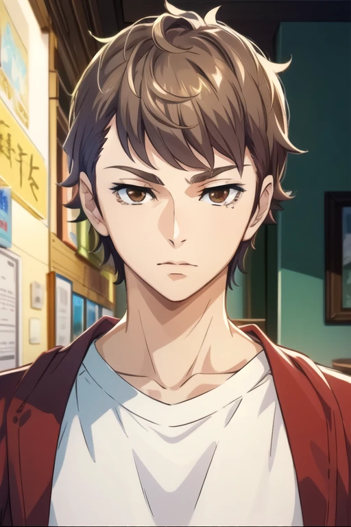 masterpiece, best quality, photorealistic, 1boy, solo, male focus, looking at viewer, , , <lora:youichi_fujitani:0.68>, youichi_fujitani, brown hair, brown eyes, , , ancient greece,