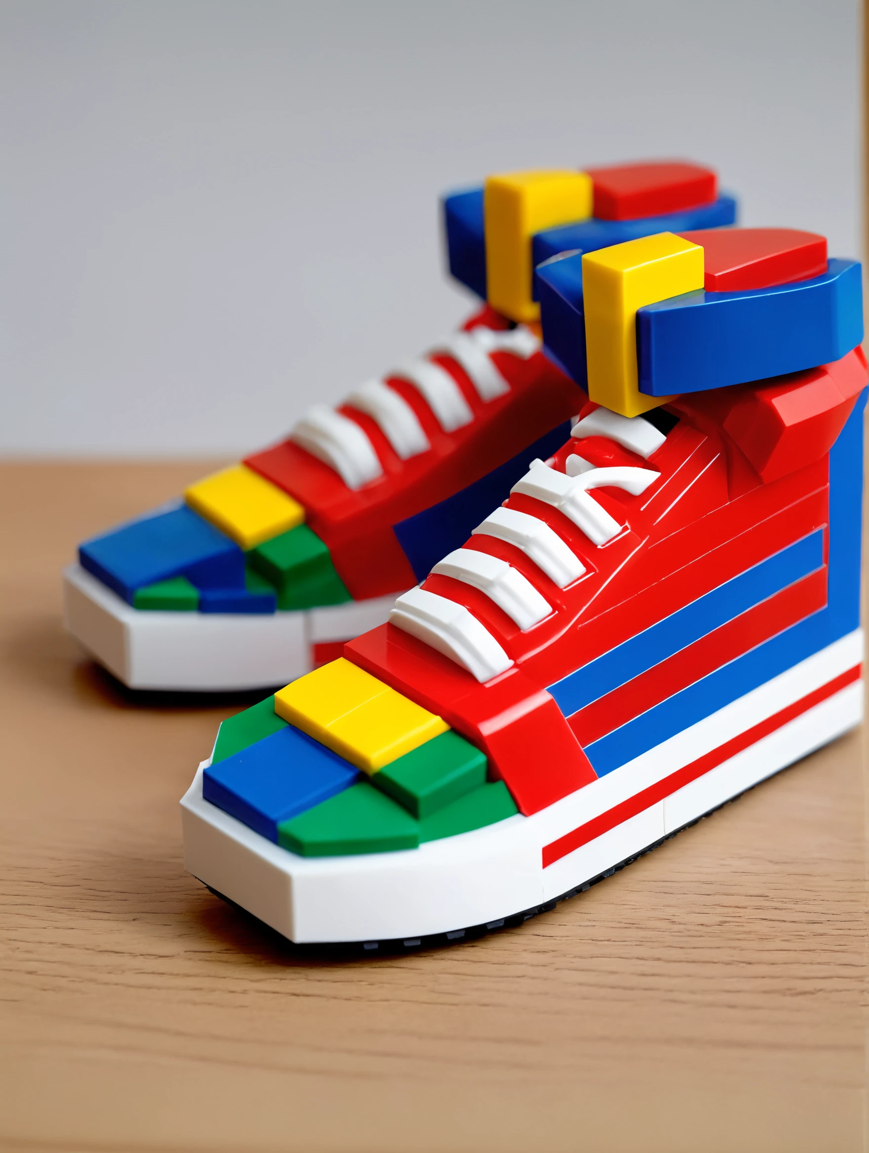 <lora:lego_v2.0_XL_32:0.8>
LEGO Creator, a sneaker