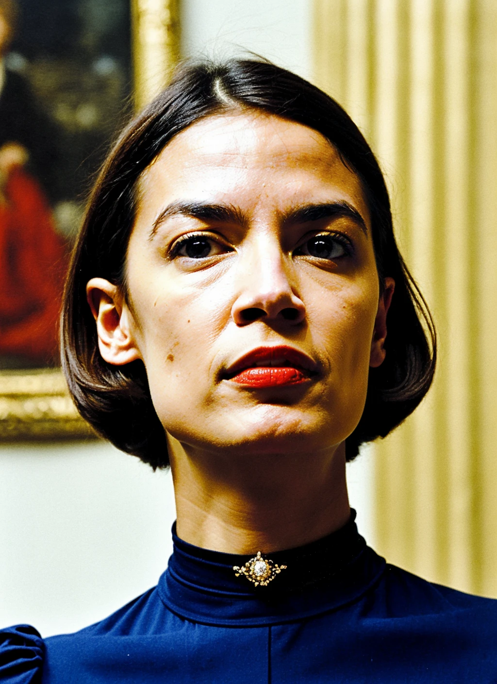portrait of  sks woman, in Vienna, at the Schoenbrunn Palace,  perfect haircut, choker, by Guy Bourdin, epic character composition, 
<lora:locon_perfecteyes_v1_from_v1_64_32:0.25>, perfecteyes
<lora:locon_perfectsmile_v1_from_v1_64_32:0.1>, (perfectsmile:0.7) 
<lora:add_detail:0.7>