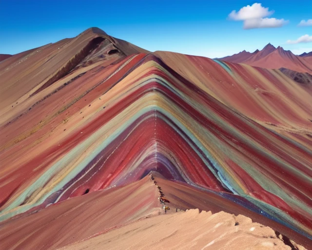 colorful, <lora:vinicunca_v2:0.5>, vinicunca, landscape