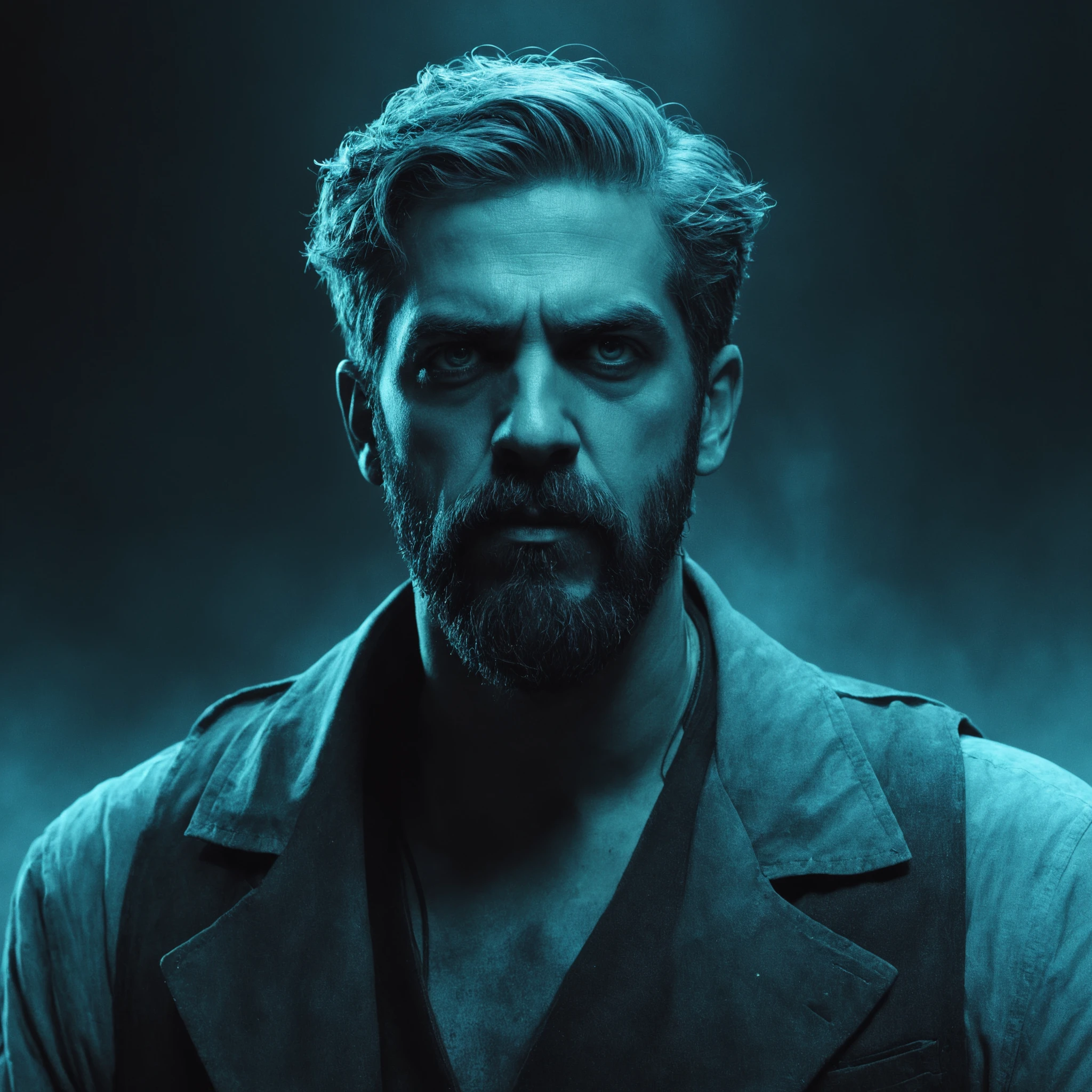 (art by Edward Henry Potthast:1.2) , Concept art, Liquid, Repressive Techno stout Zeus, Siege engineer, Funky Cybernetics, Pencil Mustache, Hazy conditions, Suffering, Cartelcore, soft light, F/1.8, three colors, confused, looking around scared