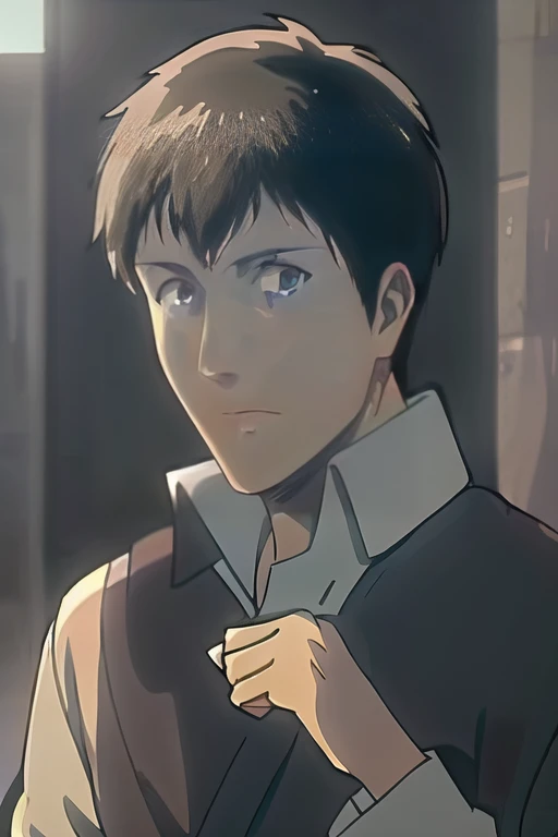 masterpiece,((bestquality)),8k,high detailed,ultra-detailed,artbook,comic,depth of field,front lighting,global illuminations,Morning sunlight,(random_camera_angle:1.4),
1boy,bertolt,<lora:Bertolt_Lora:1.1>,male_focus,handsome face,beautiful hand,soft lights,front lighting,(nude:1.4),portrait,<lora:weight_slider_v2:1>,<lora:muscle_slider_v1:-1>,expressionless,
face_focus,clean background trending,