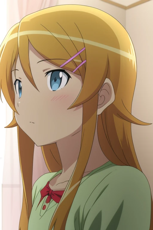 <lora:Oreimo_kousaka kirino:0.7> kousaka kirino, hairclip, hair ornament, 8k, masterpiece, absurdres, anime,