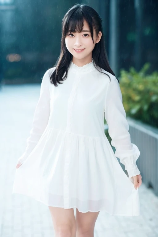 1girl (wearing a cotton dress:1.4),(in city at night: 1.5)(RAW photo, best quality), (realistic, photo-realistic:1.4), masterpiece, an extremely delicate and beautiful, extremely detailed, 2k wallpaper, Amazing, finely detail, extremely detailed CG unity 8k wallpaper, ultra-detailed, highres, soft light, beautiful detailed girl, extremely detailed eyes and face, beautiful detailed nose, beautiful detailed eyes,perfect anatomy,soft light,slender body,(city lights at night:1.2),smiling,(close up:1.5),(look at viewer from front:1.2),cinematic angle,slender body,(wavy low twintails hair),
<lora:oonoyuuko_lora-01:0.8>