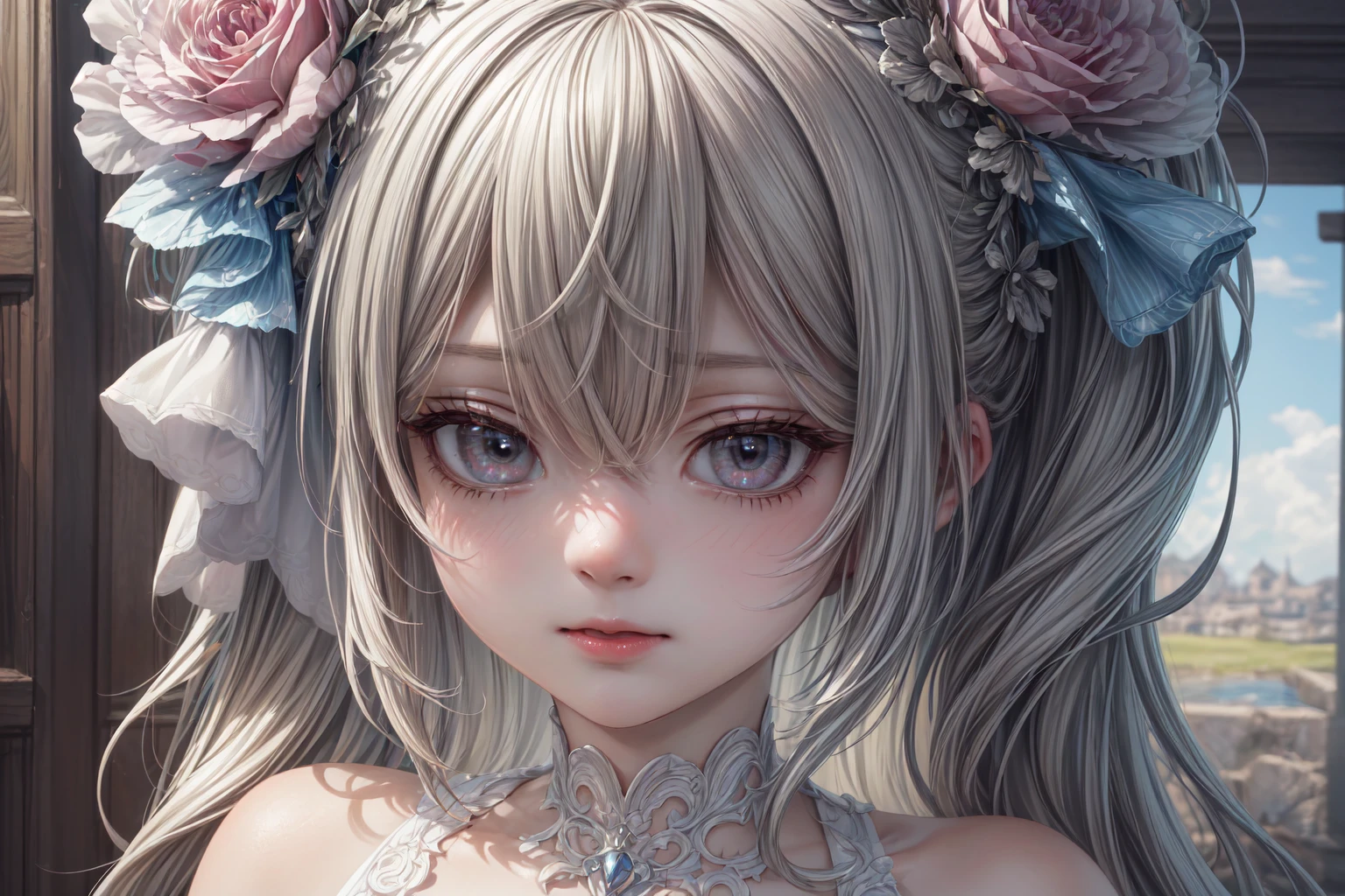 (masterpiece, top quality, best quality, official art, beautiful and aesthetic:1.2),highest detailed , 8k photo quality,((ultra-detailed)), (highly detailed CG illustration), ((an extremely delicate and beautiful)) , chou cream,<lora:flat1:-1>