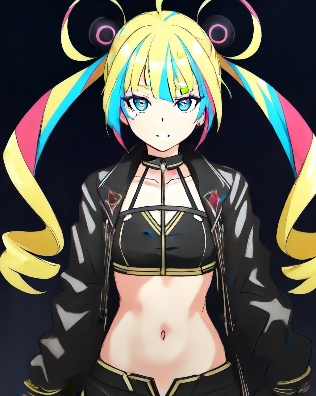<lora:e7 MLChoux:0.8> e7 MLChoux,
(masterpiece), best quality, highres, 4k, 8k, Detailed Illustration, intricate detail, cinematic lighting, amazing quality, 1girl, fit female, amazing shading, soft lighting, facing camera, perfect eyes