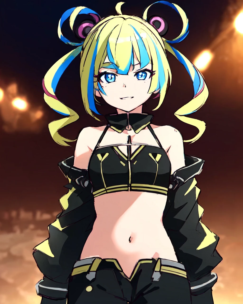 <lora:e7 MLChoux:1> e7 MLChoux,
(masterpiece), best quality, highres, 4k, 8k, Detailed Illustration, intricate detail, cinematic lighting, amazing quality, 1girl, fit female, amazing shading, soft lighting, facing camera, perfect eyes