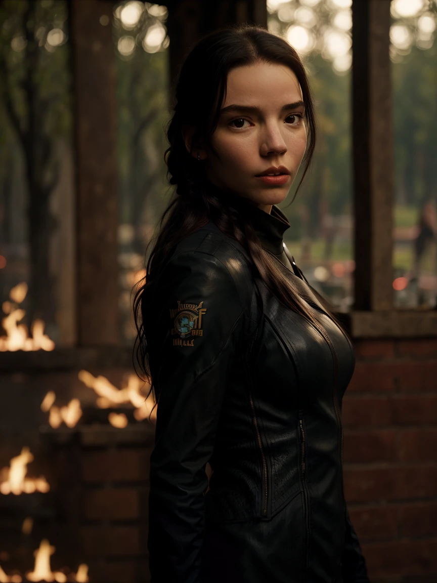 any4tayl0r,a woman,bokeh,halfbody,cinematic light,DSLR,masterpiece,high detailed,as [[Katniss Everdeen]],<lora:any4tayl0r:1>
