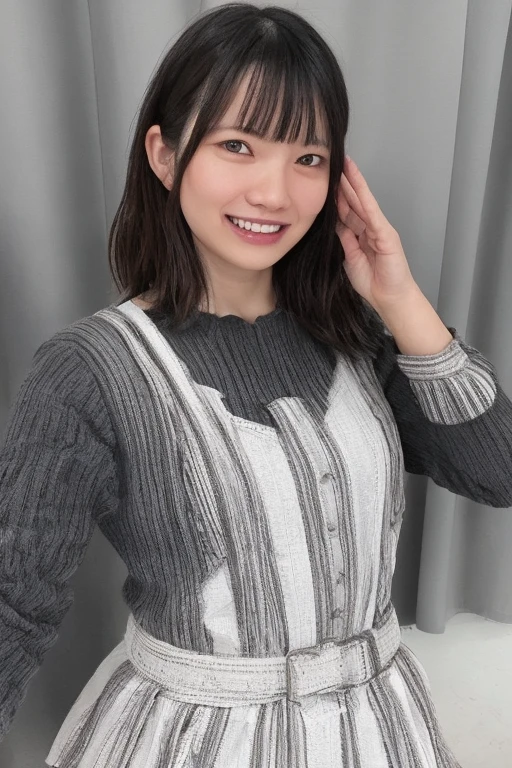 1girl, ((wearing a casual dress:1.8)),(RAW photo, best quality), (realistic, photo-realistic:1.4), masterpiece, an extremely delicate and beautiful, extremely detailed, 2k wallpaper, Amazing, finely detail, extremely detailed CG unity 8k wallpaper, ultra-detailed, highres, soft light, beautiful detailed girl, extremely detailed eyes and face, beautiful detailed nose, beautiful detailed eyes,cinematic lighting,(in the town:2.0),perfect anatomy,slender body,smiling,(close up:1.4),(look at viewer from front:1.4),cinematic angle,(wavy hair), <lora:hinatamoka_lora-05:0.8>