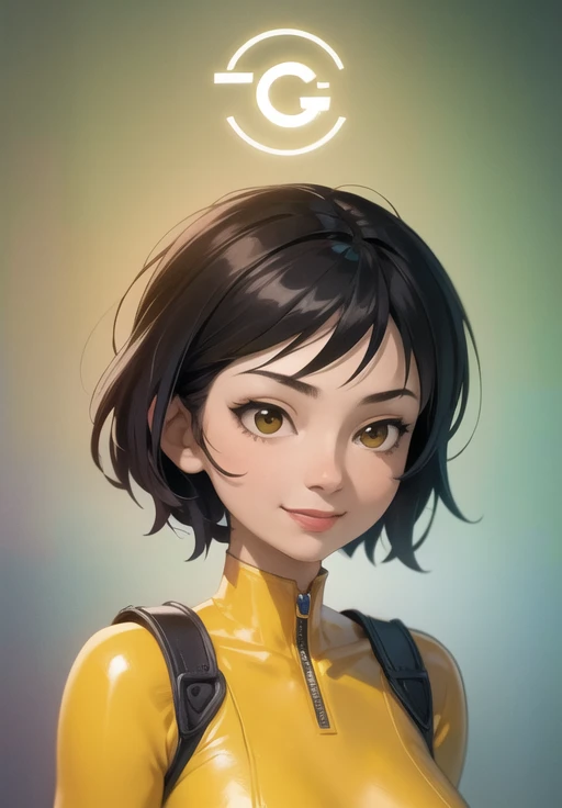 <lora:alex:0.8>, alex, smirk, yellow bodysuit, portrait,, (gorgeous, beautiful, enchanting:1.3), (trending on CGSociety, trending on pixiv, contest winner:1.3)