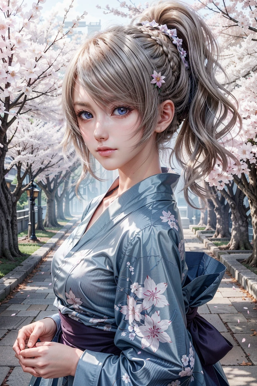 (masterpiece, best quality:1.3)
<lora:epi_noiseoffset2:1> <lora:add_detail:0.7> <lora:LunaFF:0.8>
LunaFF, 1girl, solo, yukata, japan, cherry blossoms, hair ornament