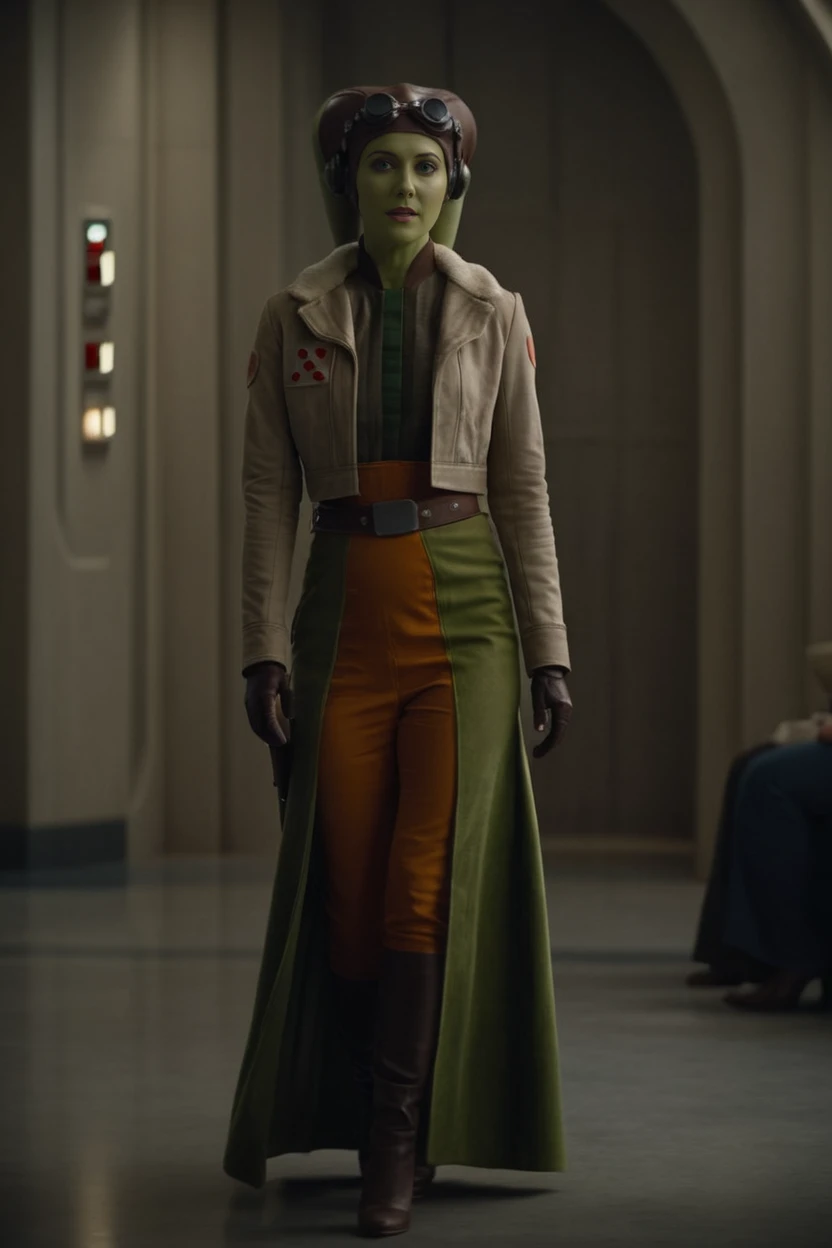 cinematic film still hera syndulla wearing sleek and chic minimalist bridal dress turning, (green skin:1.2), clench at infirmary, full body shot, highly detailed environment <lora:Hera_Syndulla_XL:0.8> . shallow depth of field, vignette, highly detailed, high budget Hollywood movie by david fincher, bokeh, cinemascope, moody, epic, gorgeous, film grain, grainy