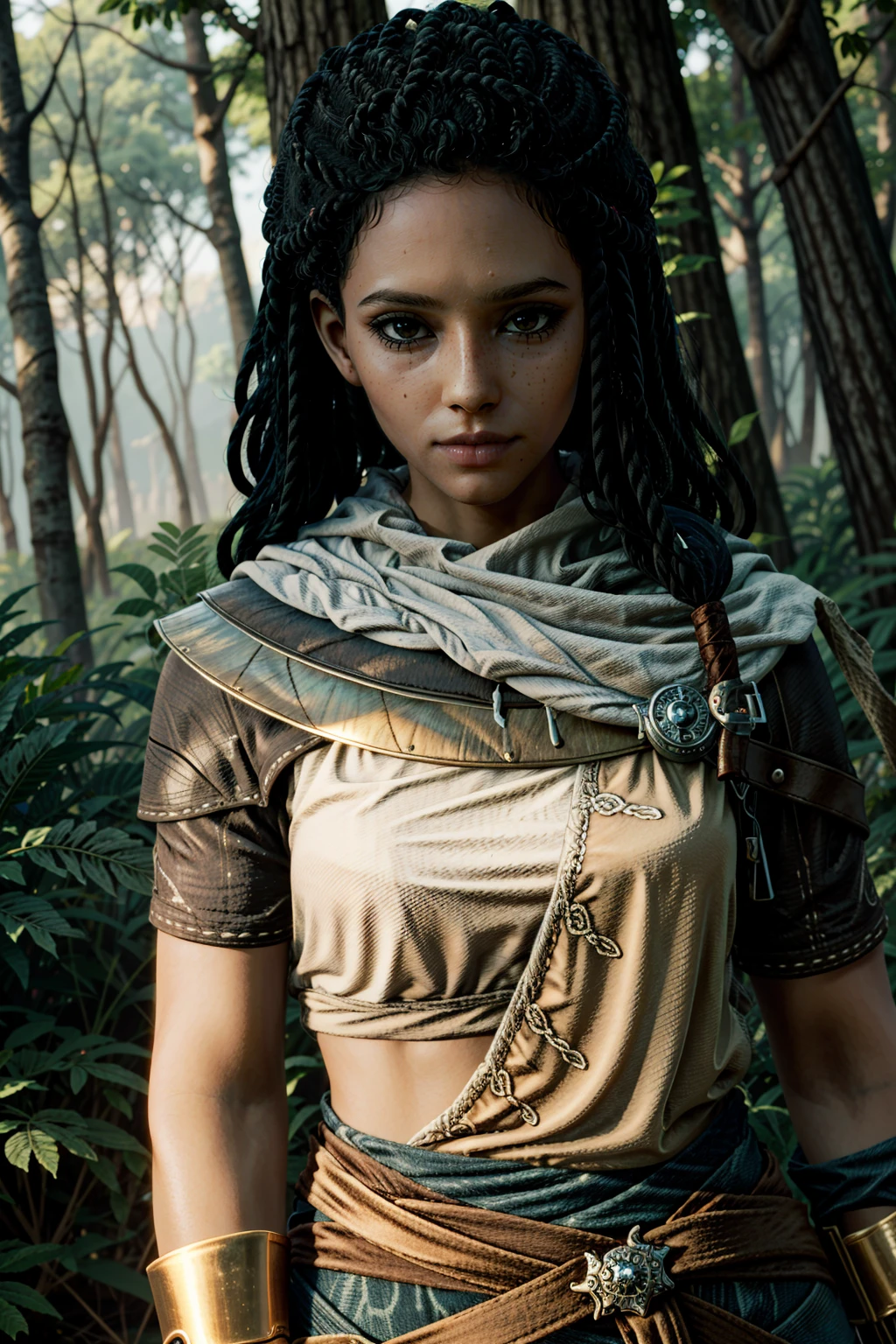 (masterpiece, best quality:1.3)
<lora:epi_noiseoffset2:1> <lora:add_detail:0.7> <lora:AssaOriginsAya:0.8>
AssaOriginsAya, 1girl, solo, brown eyes, black hair, forest, morning, dappled sunlight through the trees