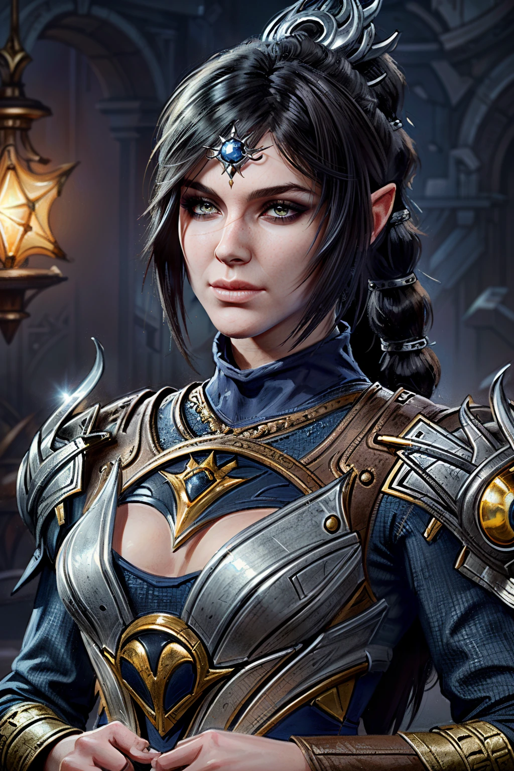 (masterpiece, best quality:1.3)
BGShadowheart, 1girl, solo, realistic, long hair, D&D, fantasy, intricate, elegant, highly detailed, digital painting, artstation, octane render, concept art, (matte:1.34), sharp focus, illustration, hearthstone, art by Artgerm and Greg Rutkowski and Alphonse Mucha
<lora:epi_noiseoffset2:1> <lora:add_detail:0.7> <lora:BGShadowheart:0.8>