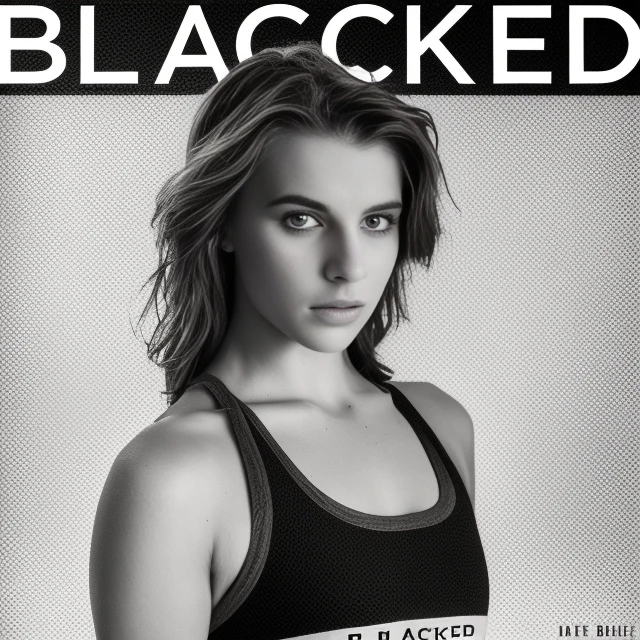 <lora:blkclth:1> blkclth, sports bra, blackedscene 1girl,
22 year old , dreamily winsome looking,
perfect skin perfect model face butterfly studly,
american supermodel ,
opulent face , Spiny body type ,
ashamed expression ,
best quality ,
halftone lighting, real life,
detailed facial features ,