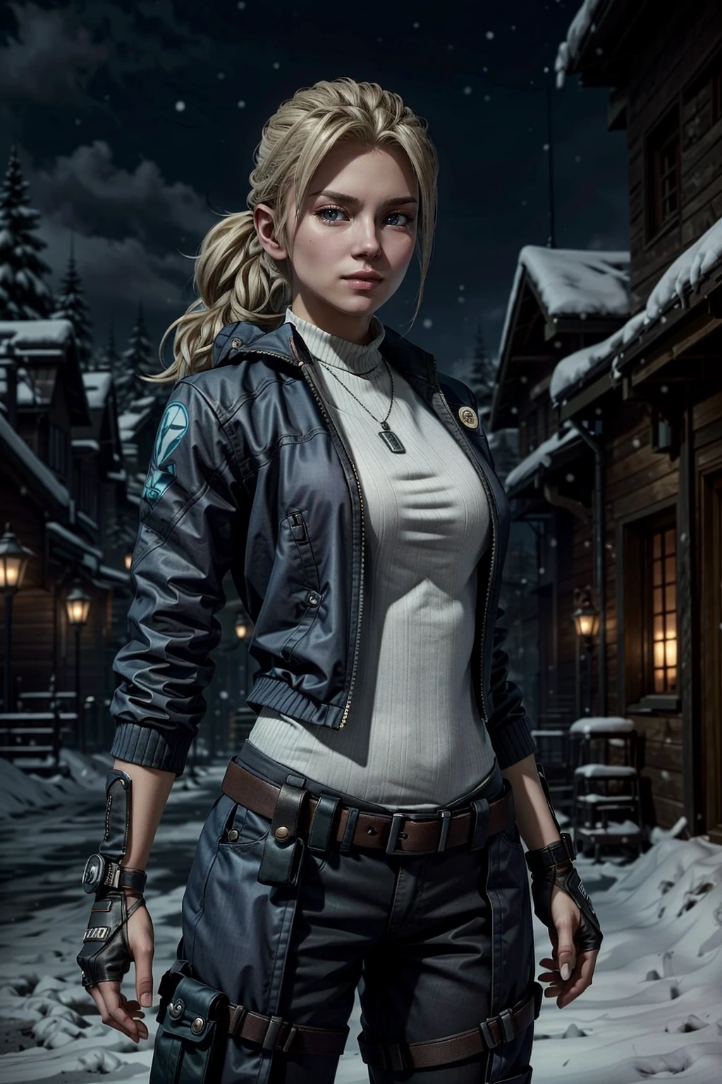 (masterpiece, best quality:1.3)
<lora:epi_noiseoffset2:1> <lora:add_detail:0.7> <lora:MortalSonyaBlade:0.8>
MortalSonyaBlade, 1girl, solo, blonde hair, in a winter wonderland