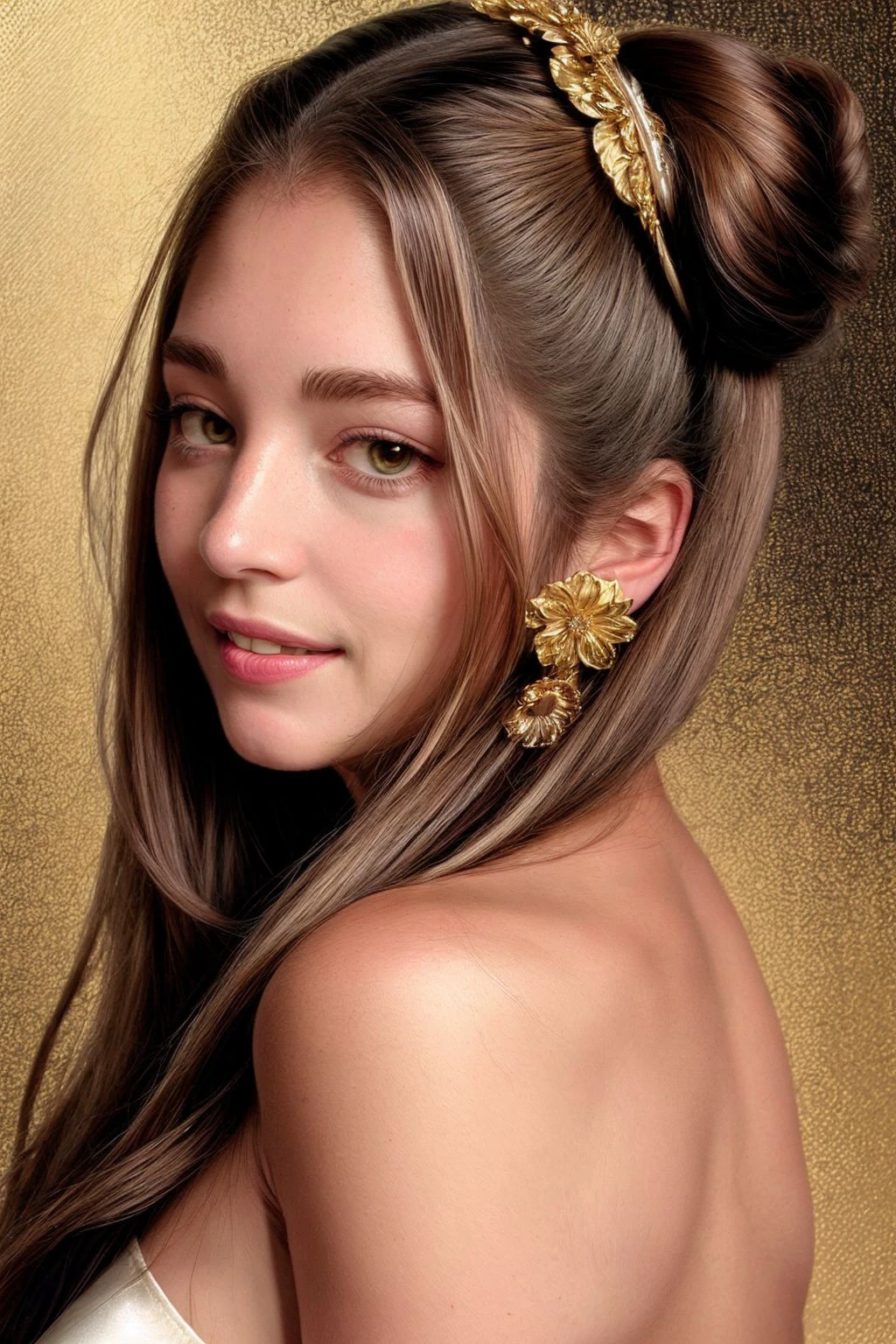 <lora:TawneeStone_v1.0:1>
finely detailed brush strokes, art by Chuck Close and (Takashi Murakami:0.5), 1girl, solo, rule of thirds, perfect compostion, detailed hair and ears,
Luxurious satin or silk pajama set in a sophisticated print or solid color, accompanied by plush slippers or elegant slip-on sandals. Complete the look with a satin robe, delicate sleep mask, and a dainty hair accessory, such as a silk headband, for an effortlessly chic and comfortable ensemble.
close-up shots of faces, highly detailed, natural lighting, digital painting, <lora:add_detail:1>