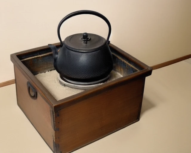 hibati, no_humans, hdhbc, box, kettle, <lora:hibachi-v3:0.7>