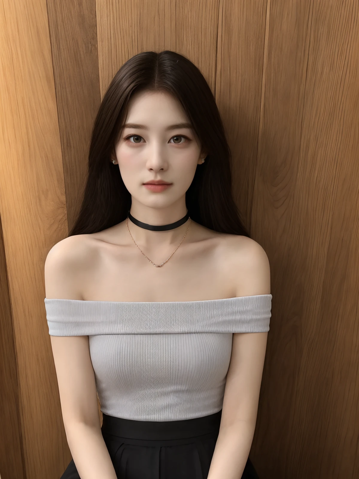 masterpiece, best quality, 1girl , upper body, sitting, choker, tight, slim,
<lora:llz_v1-000009:0.72>
