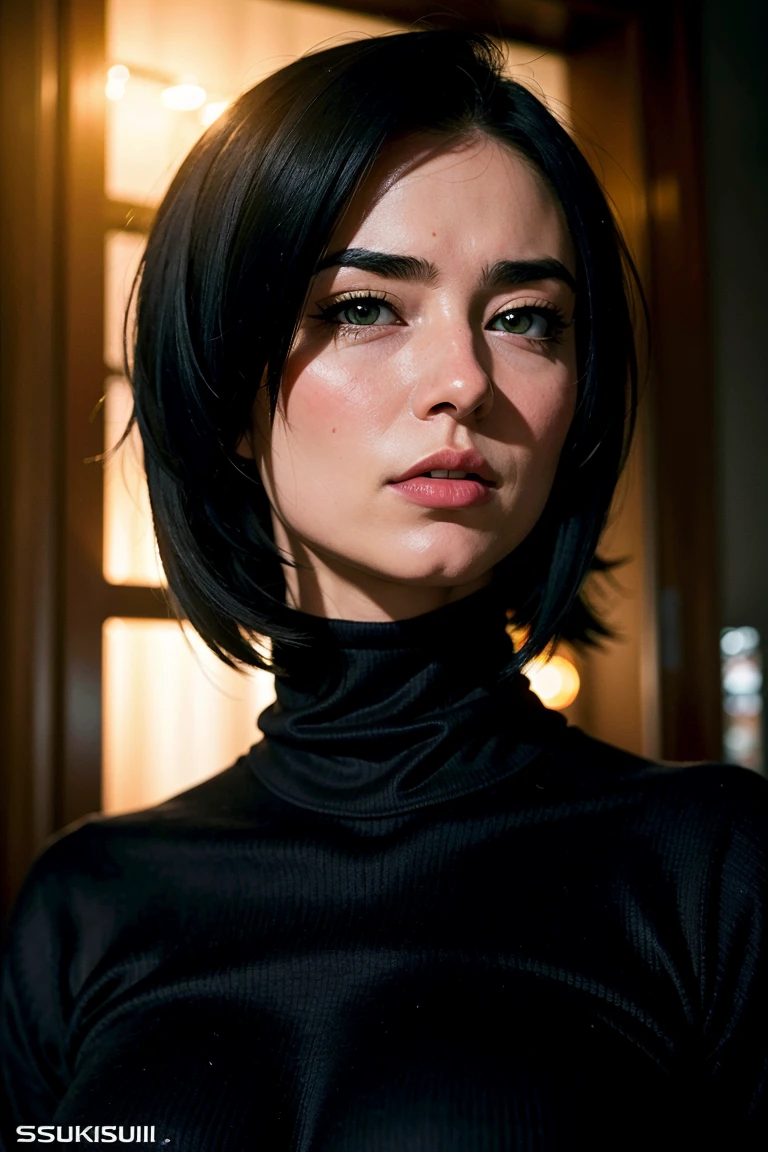 A stunning intricate full color portrait of zaraZof1,  wearing a black turtleneck,  epic character composition,  by Ssunbiki,  alessio albi,  nina masic,  sharp focus,  natural lighting,  subsurface scattering,  f2,  35mm, <lora:EMS-55659-EMS:0.900000>